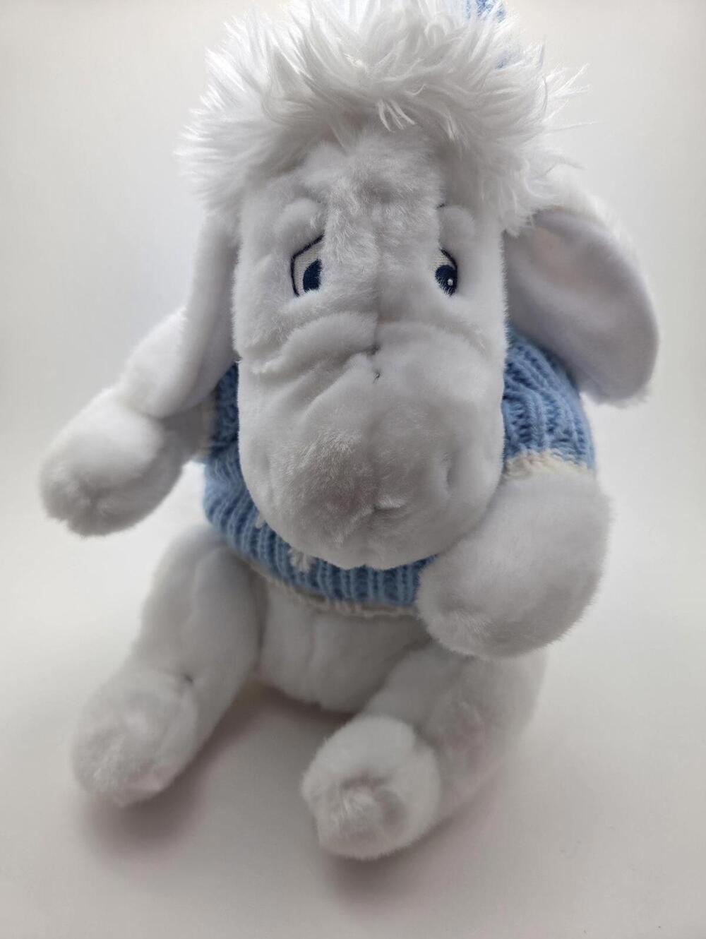 Disney Store Exclusive Eeyore Donkey White Winter Wonderland (13 inch)